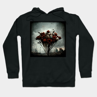 A Still Life of A Dystopian Bouquet Hoodie